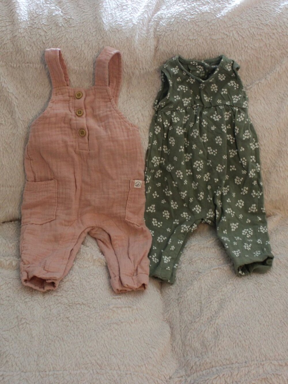 Set of 2 Carter's Jumpsuits 3 months